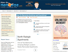 Tablet Screenshot of how-to-memorize.com